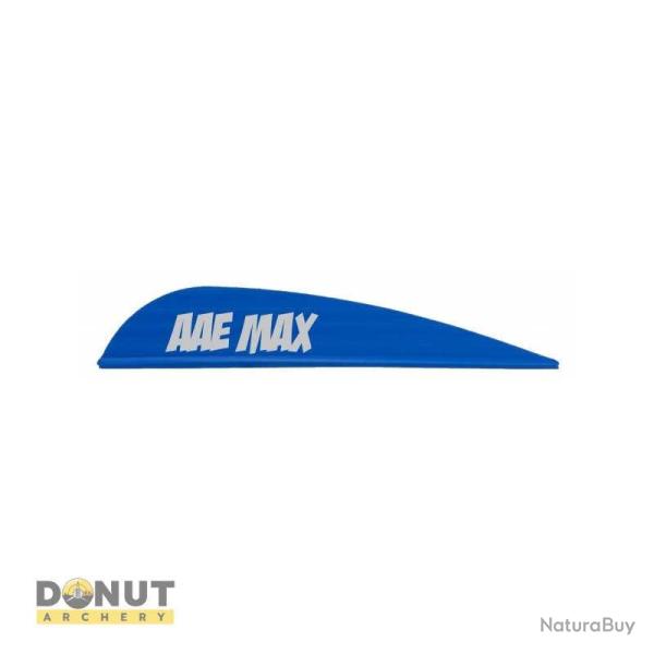 Plume de fl�che Plastique AAE MAX Stealth (par 50) - Bleu
