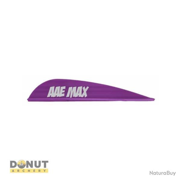 Plume de fl�che Plastique AAE MAX Stealth (par 50) - Violet