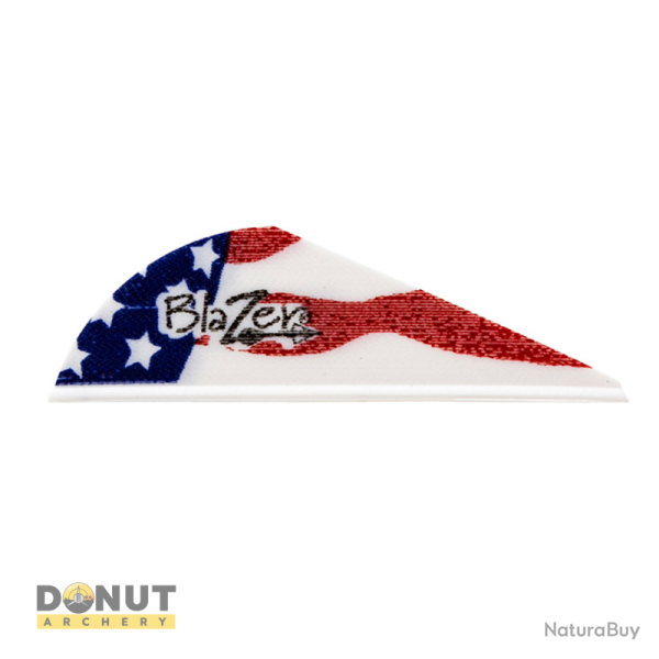 Plume de fl�che Plastique BOHNING Blazer (par 100) - American Flag