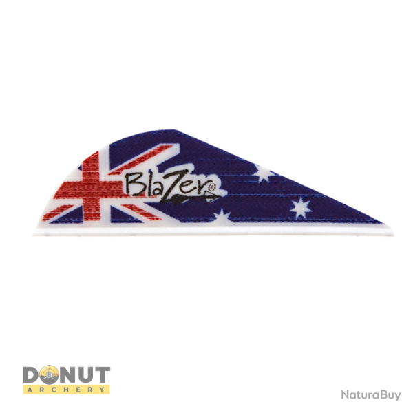 Plume de flche Plastique BOHNING Blazer (par 100) - Australian Flag