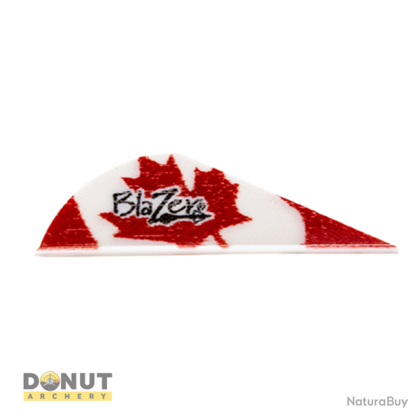 Plume de flche Plastique BOHNING Blazer (par 100) - Canadian Flag