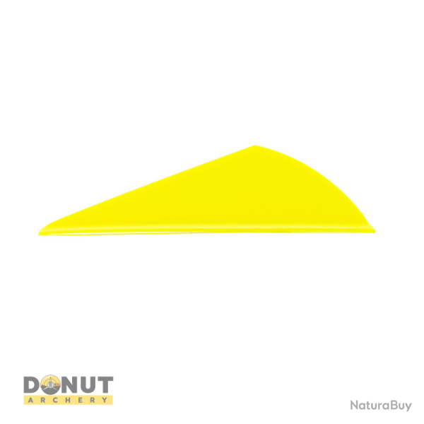 Plume de fl�che Plastique BOHNING Blazer X2 (par 50) - 1.85 Pouces / Jaune Fluo