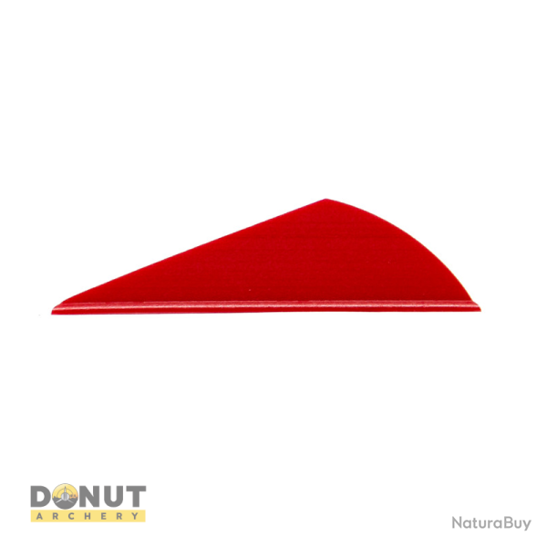 Plume de flche Plastique BOHNING Blazer X2 (par 50) - 1.85 Pouces / Rouge