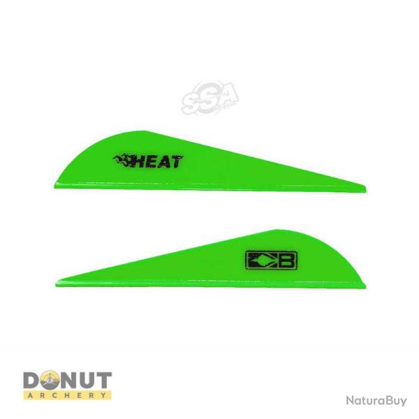 Plume Plastique BOHNING Heat - Vert Fluo
