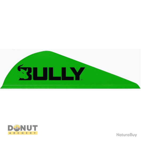 Plume de fl�che Plastique EASTON Bully (par 100) - 2 Pouces / Vert
