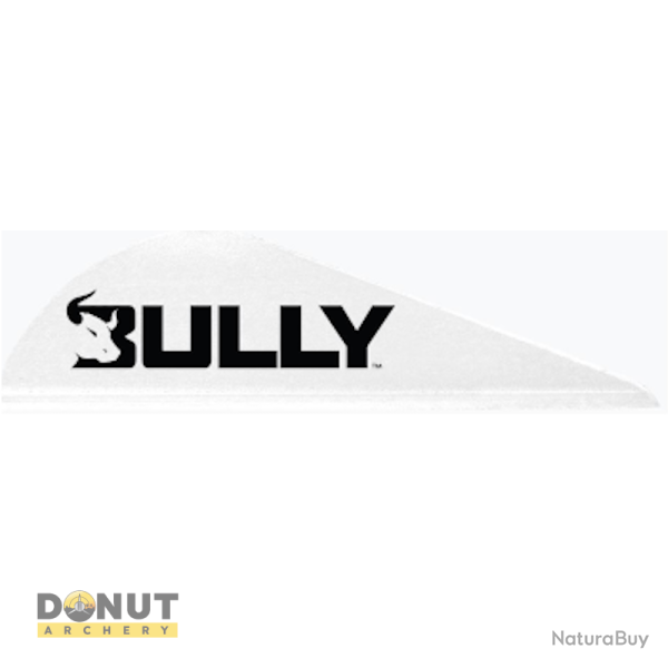 Plume de fl�che Plastique EASTON Bully (par 100) - 2 Pouces / Blanc