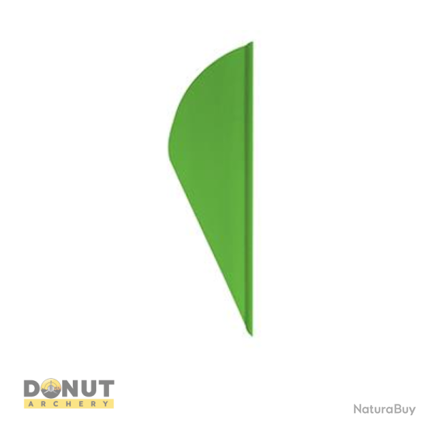 Plume de fl�che Plastique EASTON XPV (par 100) - 2 Pouces / Vert Fluo