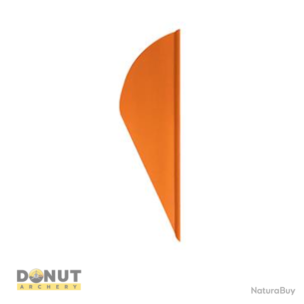 Plume de flche Plastique EASTON XPV (par 100) - 2 Pouces / Orange Fire