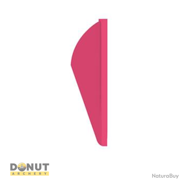 Plume de fl�che Plastique EASTON XPV (par 100) - 2 Pouces / Rose Fluo