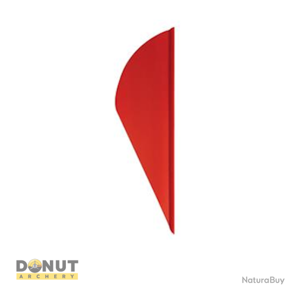 Plume de fl�che Plastique EASTON XPV (par 100) - 2 Pouces / Rouge