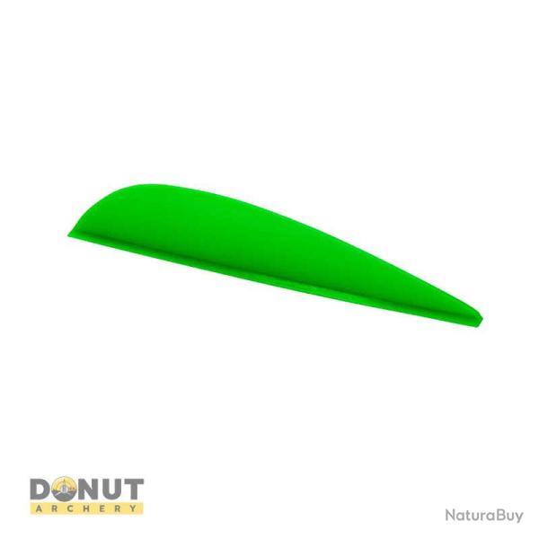Plume de fl�che Plastique Flex-Fletch FFP200 (par 100) - Vert Fluo