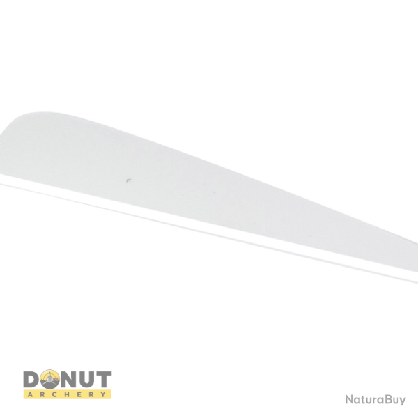 Plume de fl�che Plastique Flex-Fletch FFP225 - Blanc