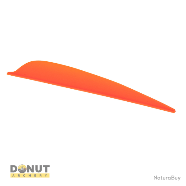 Plume de fl�che Plastique Flex-Fletch FFP360 - Orange Fluo