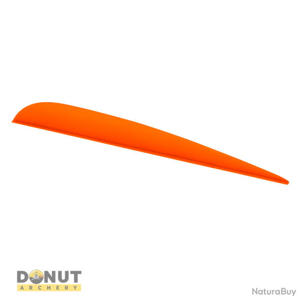 Plume de fl�che Plastique Flex-Fletch FFP418 (par 100) - Orange Fluo