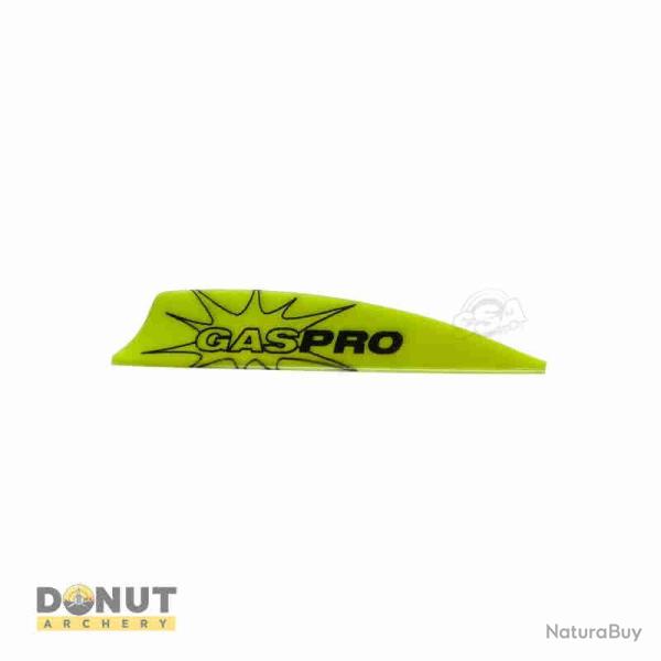 Plume de fl�che Plastique Gas pro Naca 200 Performance (par 40) - Jaune