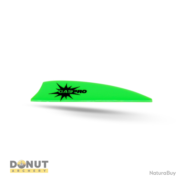 Plume de fl�che Plastique GASPRO GS-200 (par 40) - Flag Green