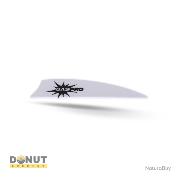 Plume de fl�che Plastique GASPRO GS-200 (par 40) - Blanc