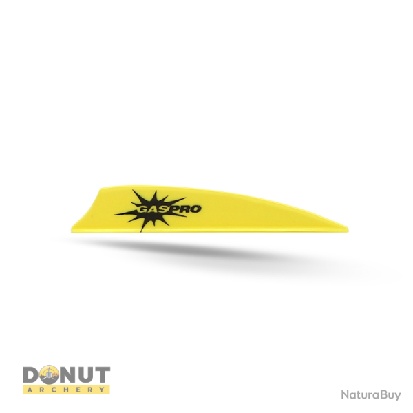 Plume de fl�che Plastique GASPRO GS-200 (par 40) - Jaune Fluo