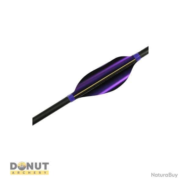 Plumes de fl�che Spider Vane 1.8 - Violet / Droitier