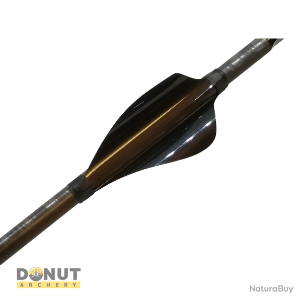 Plumes de fl�che Xs Wings 50mm High - Noir / Droitier