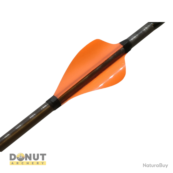 Plumes de fl�che Xs Wings 50mm High - Orange Fluo / Gaucher