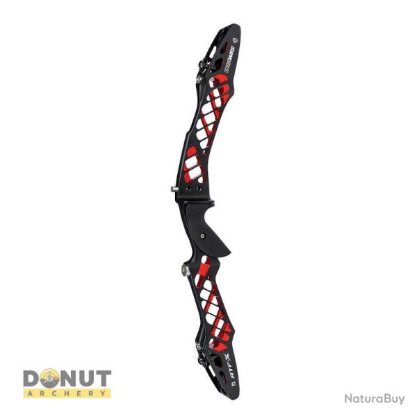 Poignee Arc Classique Wiawis ATF-X - 27 pouces / Noir/ Rouge / Droitier