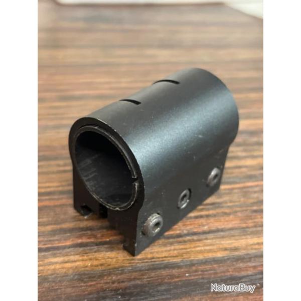 Montage 1 pouce pour lampe, laser sur Rail Weaver