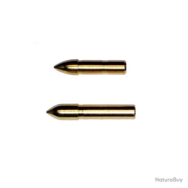 Pointe de fl�che Arc Systeme Laiton pour tube Alu - 1914 - 200 grains