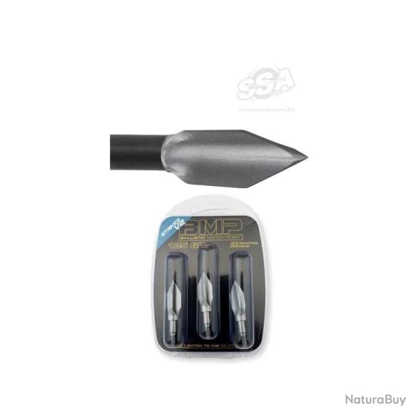 Pointes de fl�che D'Entrainement G5 Bmp Ballistic (Par 3) - 125 Grains