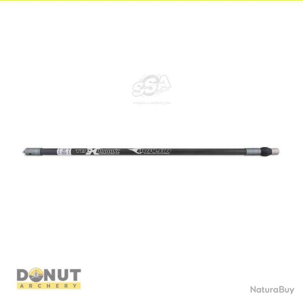 Stabilisateur Central Arc Avalon Tec X Recurve 22mm - 28 Pouces / Argent