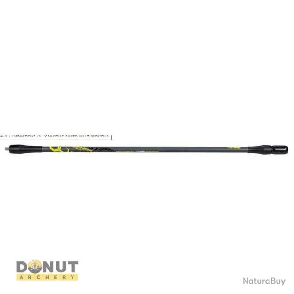 Stabilisateur Central Arc Wiawis ACS 15 Graphene - 26 Pouces / Argent