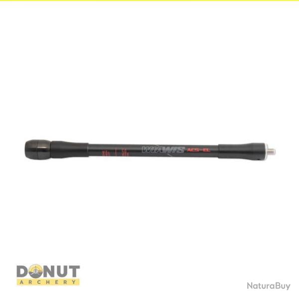 Stabilisateur Lateral Arc Wiawis ACS-EL - 11 Pouces / noir/rouge