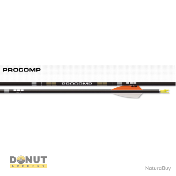 Tube nu carbone Easton PROCOMP (par 12) - 300