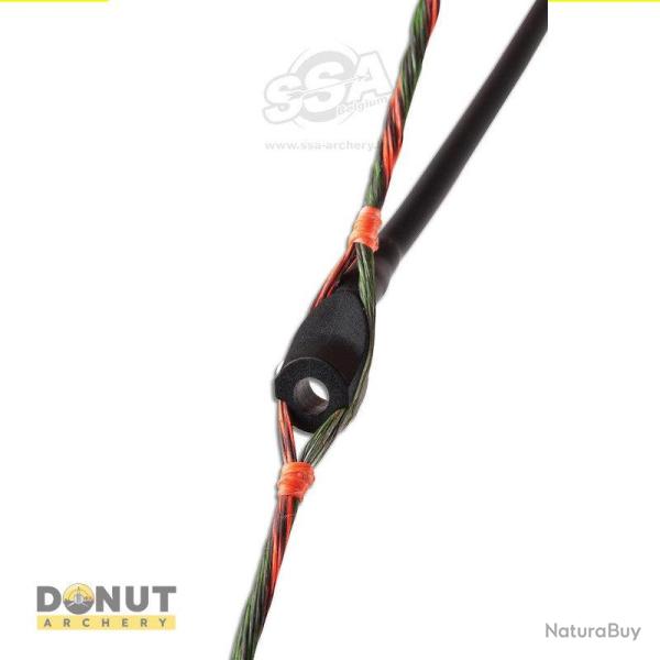 Visette a elastique pour Arc Truglo Centra Xtreme - "1/8""" / Noir