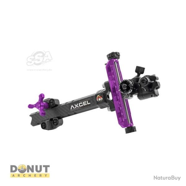 Viseur � poulie Axcel Achieve XP - Droitier / Violet / 6 pouces