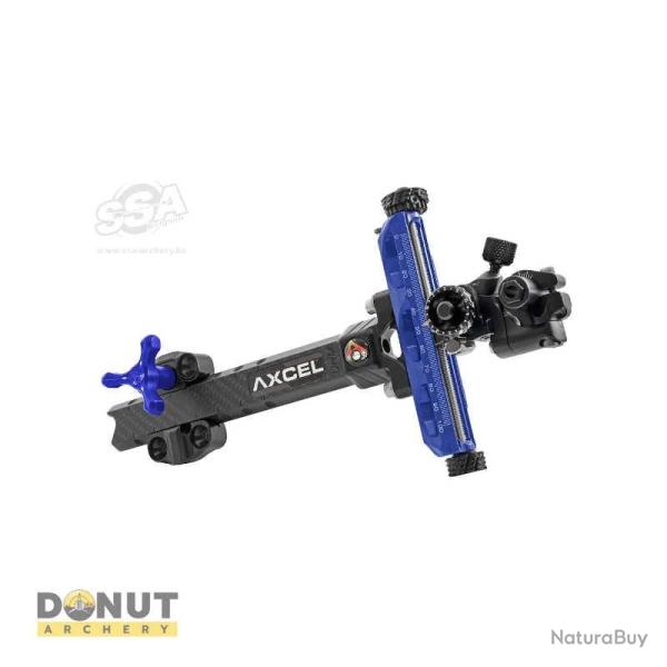 Viseur � poulie Axcel Achieve XP - Gaucher / Bleu / 6 pouces