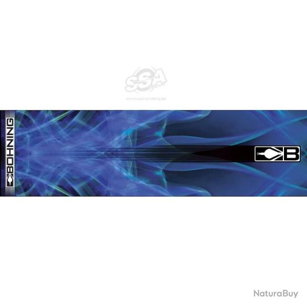 Wraps flche Bohning small 6.8mm (par 13) - Bleu X Ray