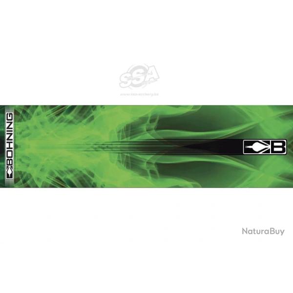 Wraps fl�che Bohning small 6.8mm (par 13) - Vert X Ray