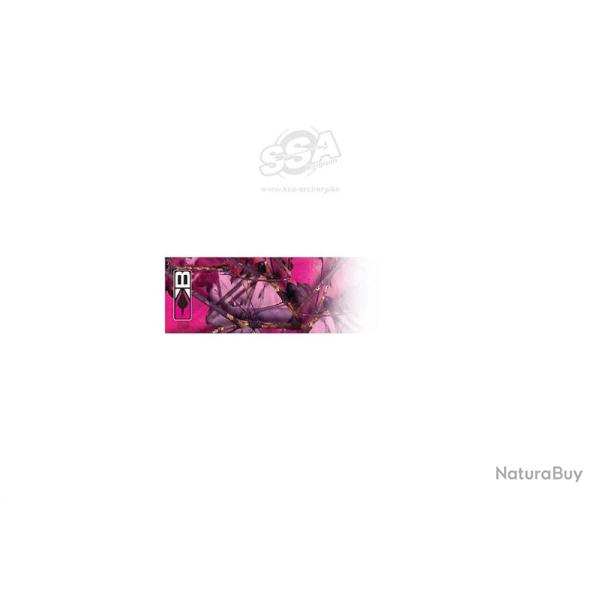 Wraps fl�che Bohning small 6.8mm (par 13) - Rose camo