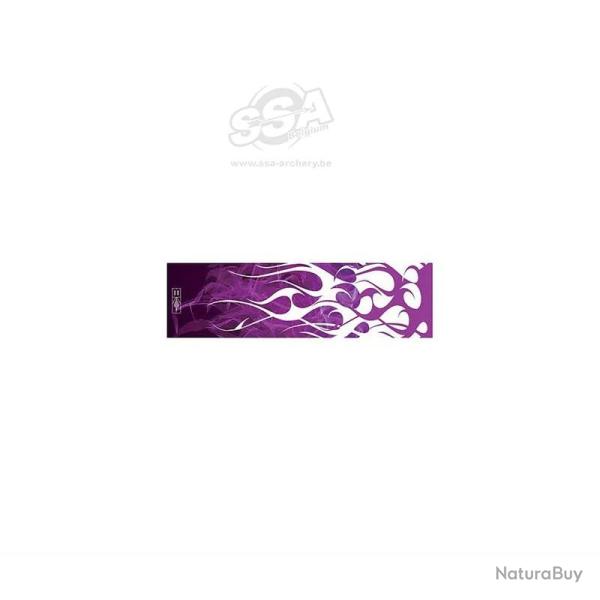 Wraps fl�che Bohning small 6.8mm (par 13) - Flammes Violet
