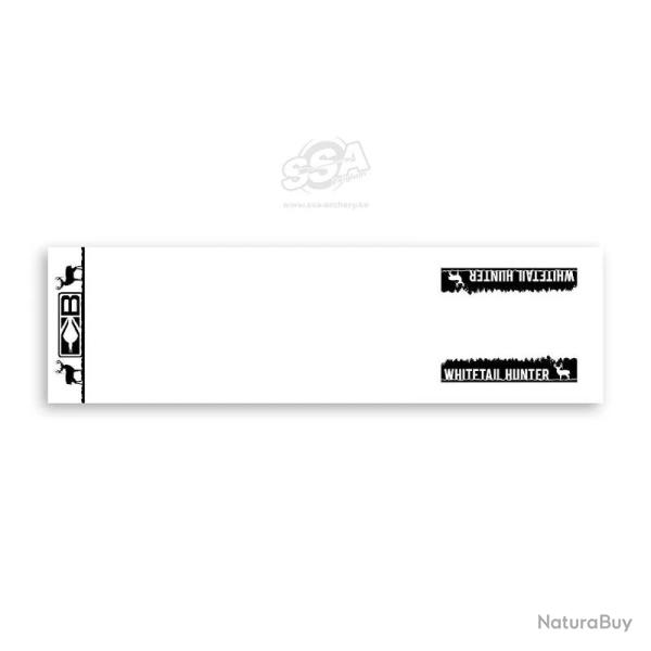 Wraps Bohning standard 7.6mm (par 13) - Chasseur Blanc