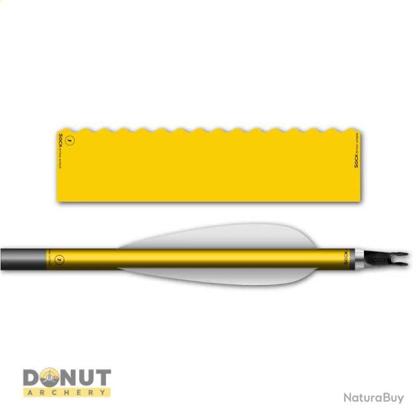 Wraps fl�che Socx Wave Edge - Jaune / 5.5mm