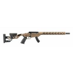 Carabine Ruger Pr&eacute;cision Rimfire MARRON BRONZE calibre 22 LR