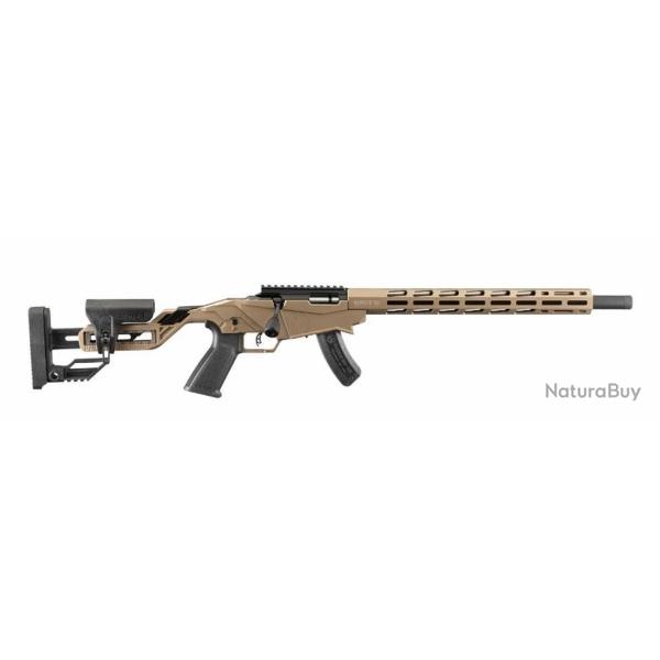 Carabine Ruger Pr�cision Rimfire MARRON BRONZE calibre 22 LR