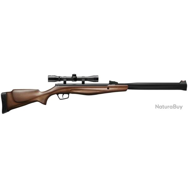 Carabine � Air STOEGER - RX20 S3 SUPPRESSOR BOIS COMBO lunette 4X32 / Hausse / Guidon - 19.9J - Cal.