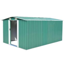Abri de jardin cabane cabanon maison de stockage remise ext&eacute;rieur hangar outils robuste 257 x 392 x