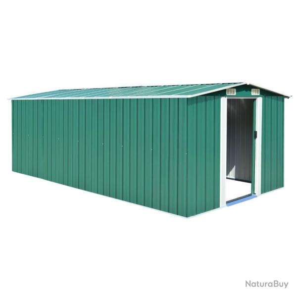 Abri de jardin cabane cabanon maison de stockage remise extrieur hangar outils robuste 257 x 489 x