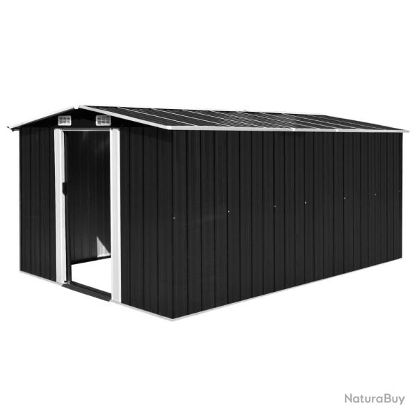 Abri de jardin cabane cabanon maison de stockage remise ext�rieur hangar outils robuste 257 x 392 x