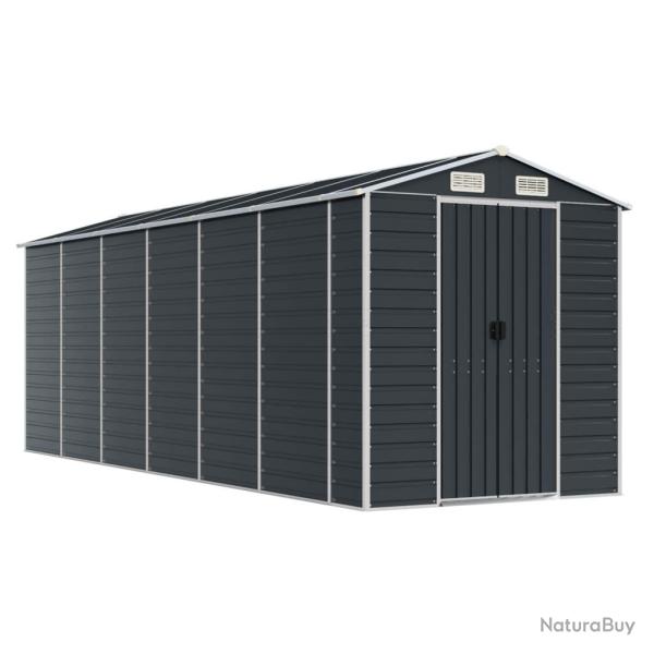 Abri de jardin cabane cabanon maison de stockage remise ext�rieur hangar outils robuste 191 x 555 x