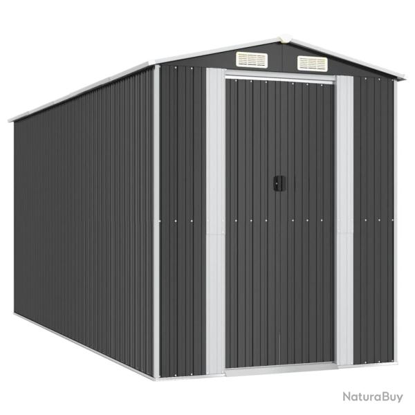 Abri de jardin cabane cabanon maison de stockage remise ext�rieur hangar outils robuste 192 x 440 x